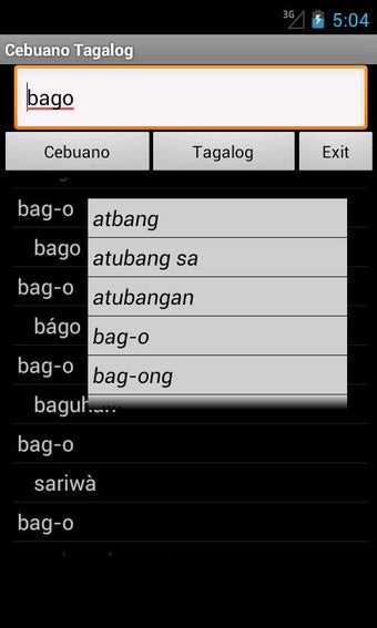 Image 0 for Cebuano Tagalog Dictionar…