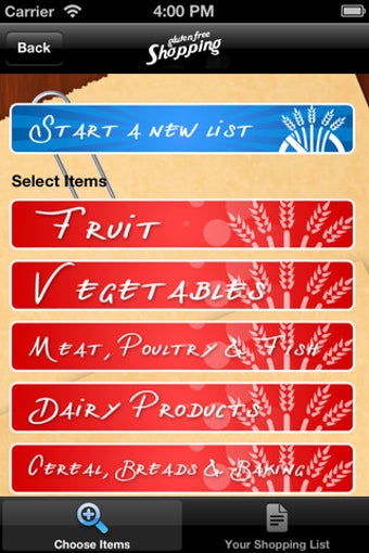 Image 3 for Gluten Free Shopping List…