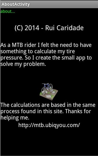Image 1 for MTB Tire Pressure