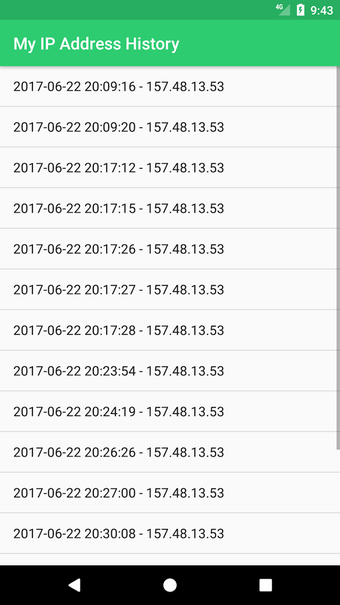 Image 1 for My IP Address History