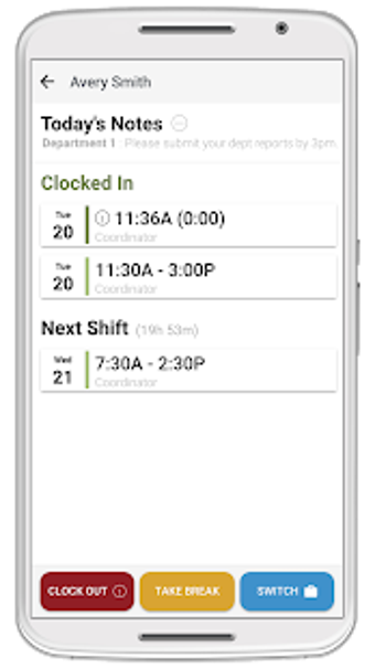 Image 3 for Orbital Shift Punch Clock