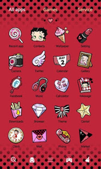 Image 3 for Betty Boop GO Launcher Th…