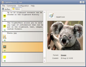 Image 0 for ClipBuffers