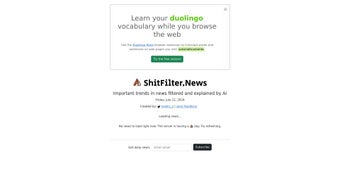 Image 0 for ShitFilter.News