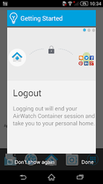 Imagen 0 para AirWatch Container