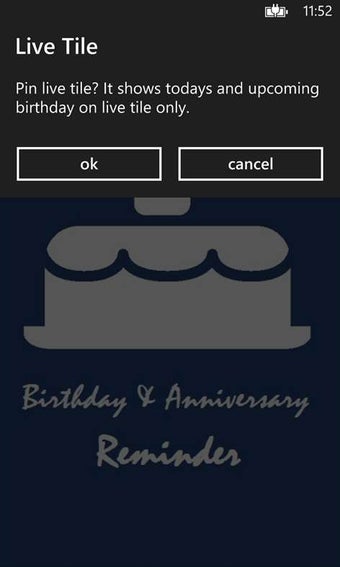 Image 1 for Birthday Reminder for Win…