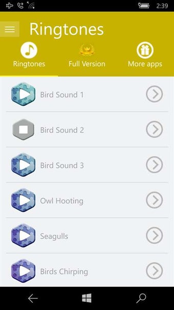 Image 0 for Bird Sounds and Ringtones