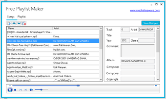 Image 0 for Free Playlist Maker