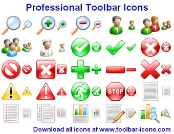 Image 0 for Professional Toolbar Icon…