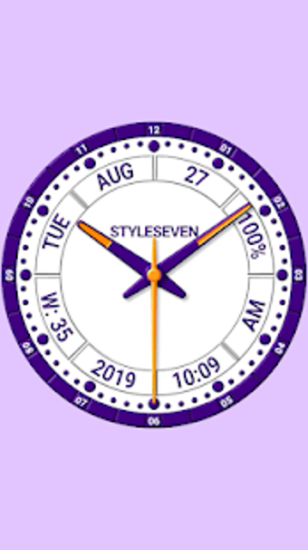 Image 3 for Informative Analog Clock …