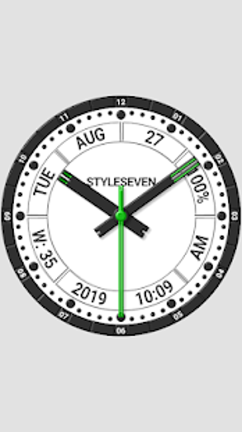 Image 0 for Informative Analog Clock …