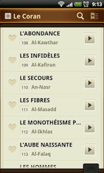 Image 3 for Le Coran. 114 Sourates en…