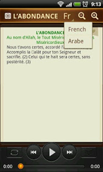 Image 1 for Le Coran. 114 Sourates en…