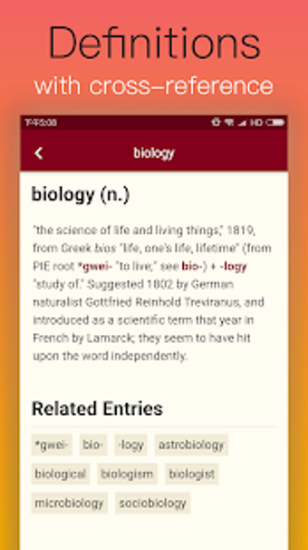 Etymonline - English Etymology Dictionary APK For Android - Free ...