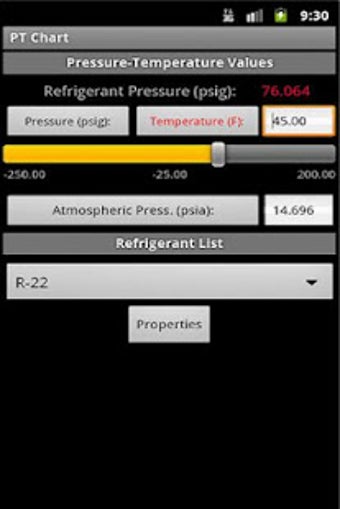 Image 3 for HVAC PT Chart