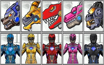 Image 2 for Red Ranger Robots Vs Dino