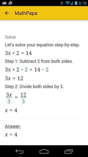 Imagen 3 para MathPapa - Algebra Calcul…