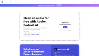 Image 0 for Adobe Speech Enhancer