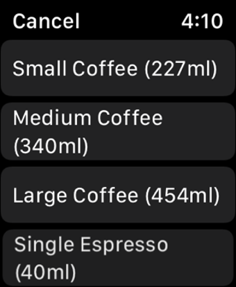 Image 2 for Caffeine Tracker Applicat…