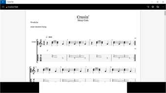 Image 1 for GuitarTab - Tabs and chor…