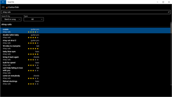 Imagen 0 para GuitarTab - Tabs and chor…