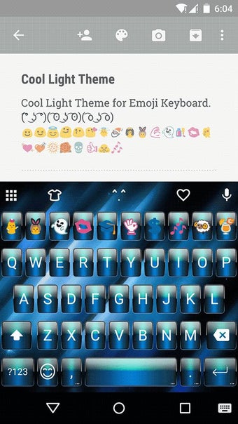 Imagen 0 para Cool Light Emoji Keyboard