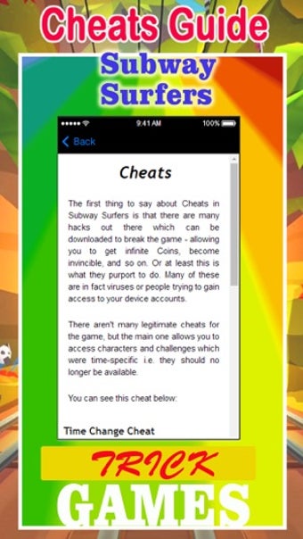 Image 0 for Cheats Guide for Subway S…