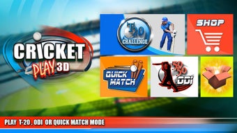 Image 2 for Cricket Play 3D: Live The…