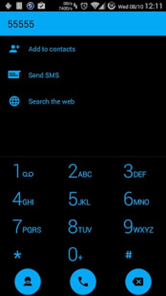 Image 0 for Dialer theme Flat Black B…