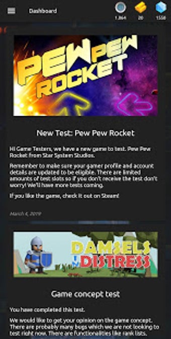 Image 0 for Game Tester