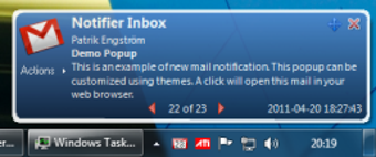 Image 0 for Gmail Notifier Pro Portab…