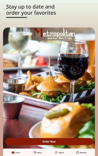 Imagen 0 para Metropolitan Diner Bar ap…