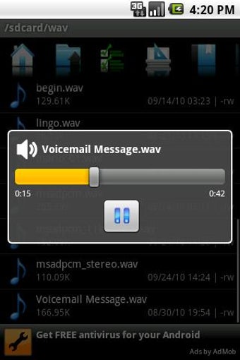 Imagen 4 para WavPlayer