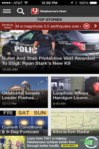 Image 0 for News 9 Oklahoma's Own