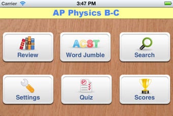 Image 0 for AP Physics B/C Prep Flash…