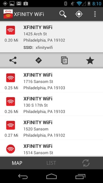 Imagen 0 para Xfinity WiFi Hotspots