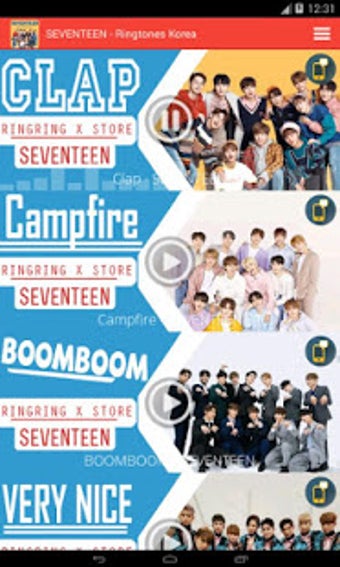 Image 2 for SEVENTEEN - Ringtones Kor…