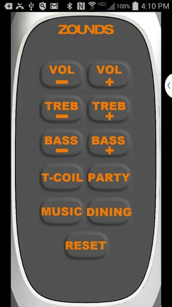 Imagen 1 para Zounds Hearing Aid Remote