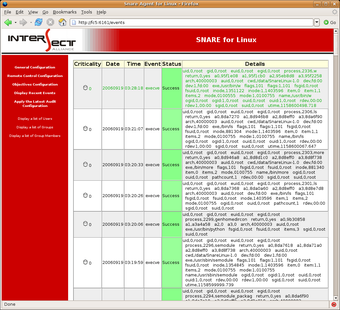 Image 0 for Snare for Linux (32-bit)