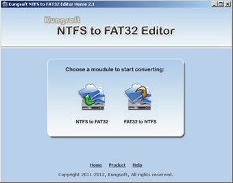 Image 0 for NTFS to FAT32 Editor