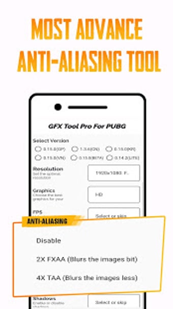Image 0 for GFX Tool PUBG  (Advance F…