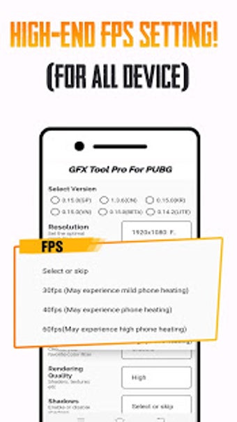 Image 1 for GFX Tool PUBG  (Advance F…