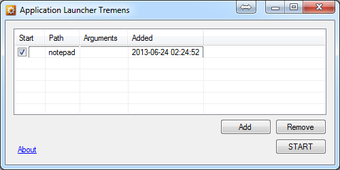 Image 0 for Application Starter Treme…