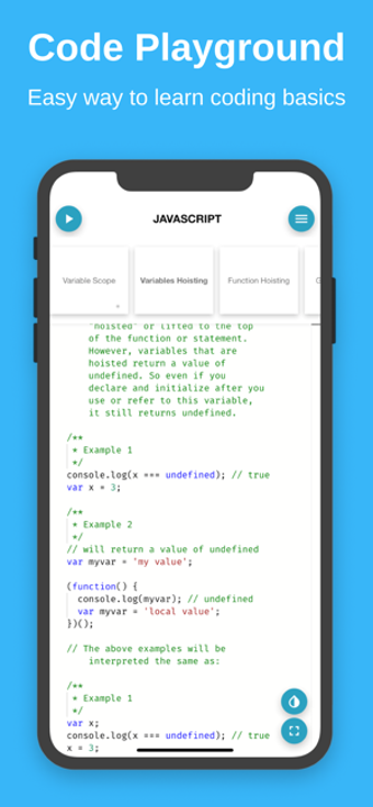 Image 1 for Code Playground