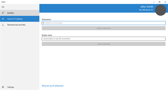 Image 1 for Dukto for Windows 10
