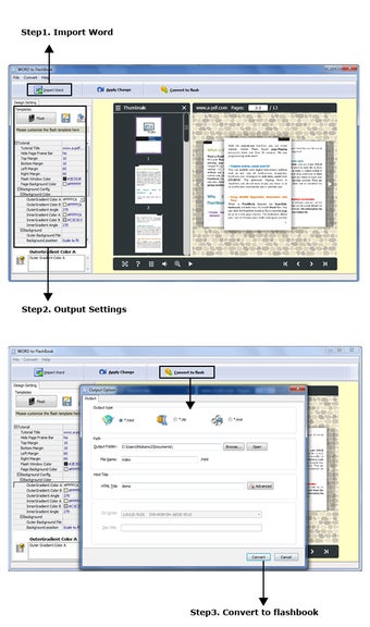 Imagen 0 para Word to FlashBook