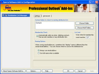 Image 0 for Distribution List Manager…