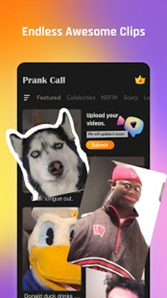 Image 0 for Prank Call-Celebrity Fake…