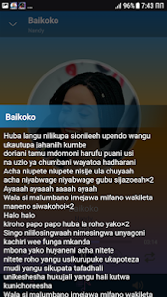 Image 0 for Nandy songs offline