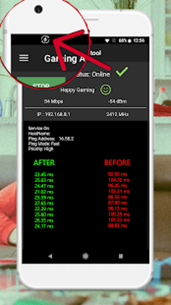 Imagen 1 para Mobile Gaming Ping : Anti…